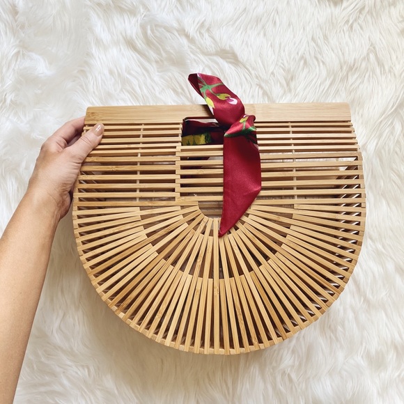 Goodnight Macaroon Handbags - Bamboo Wooden Bag
